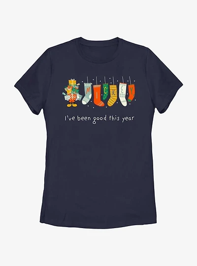 Disney Mickey Mouse Good This Year Womens T-Shirt