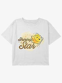 Disney Wish Shining Star Girls Youth Crop T-Shirt