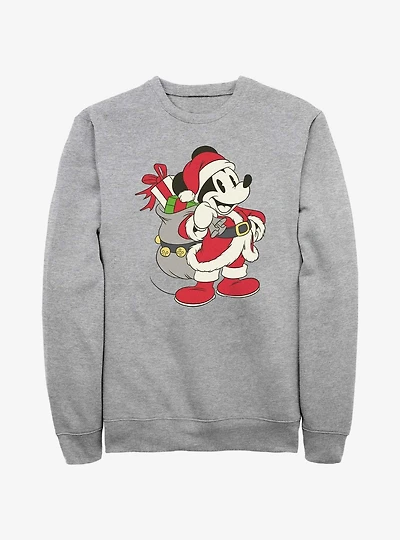 Disney Mickey Mouse Santa Mickey Sweatshirt