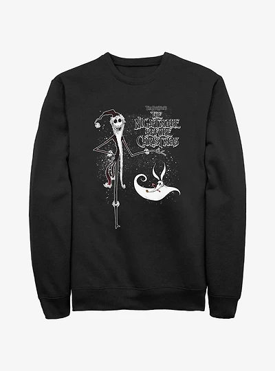 Disney Nightmare Before Christmas Jack & Zero Sweatshirt