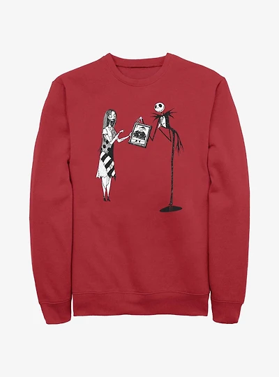Disney The Nightmare Before Christmas Sally & Jack Sandy Claws Sweatshirt