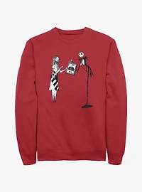 Disney The Nightmare Before Christmas Sally & Jack Sandy Claws Sweatshirt