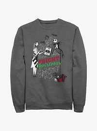 Disney The Nightmare Before Christmas Fright Christmas Jack & Sally Sweatshirt