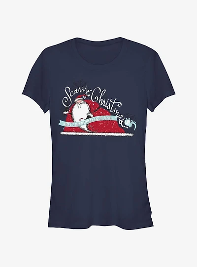 Disney The Nightmare Before Christmas Scary Christmas Girls T-Shirt
