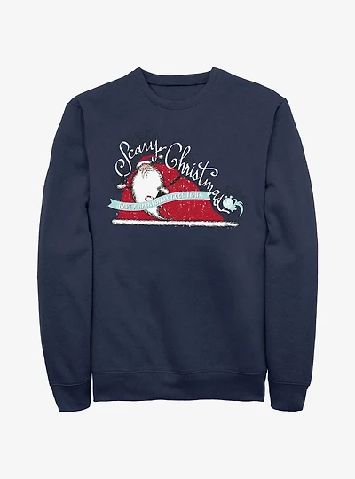 Disney The Nightmare Before Christmas Scary Christmas Sweatshirt