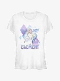 Disney Frozen Elsa In My Element Girls T-Shirt