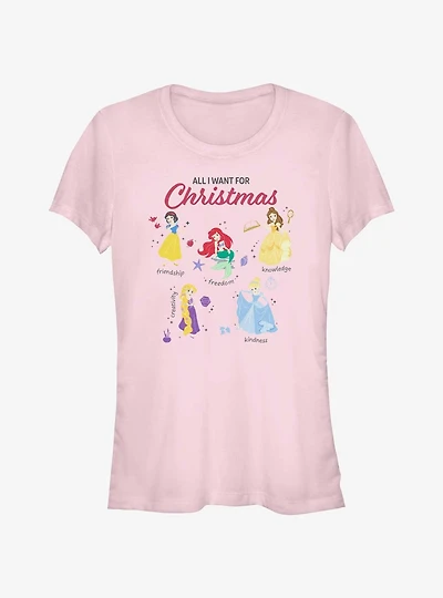 Disney Princesses Quality Wishlist Girls T-Shirt