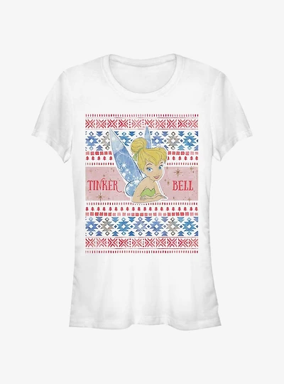 Disney Tinker bell Ugly Holiday Girls T-Shirt