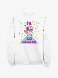 Disney Lilo & Stitch Fa La La Angel Sweatshirt