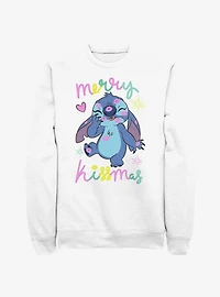 Disney Lilo & Stitch Kissmas Stitch Sweatshirt