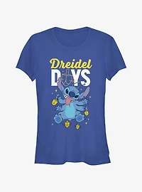 Disney Lilo & Stitch Dreidel Days Girls T-Shirt