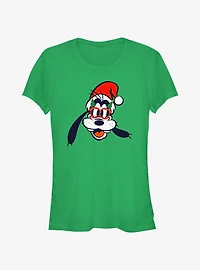 Disney Goofy Christmas Glasses Girls T-Shirt