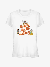 Disney Mickey Mouse Happy Ho Ho Holiday Girls T-Shirt