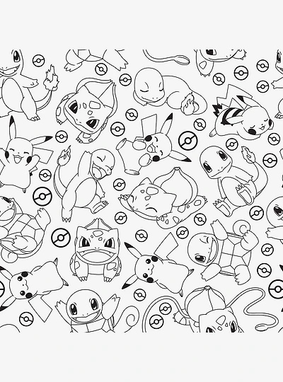 Pokemon Peel and Stick Wallpaper