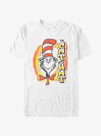 Dr. Seuss Airbrush Cat In The Hat T-Shirt