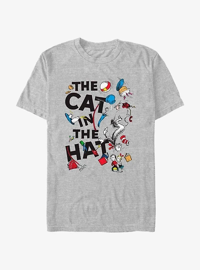 Dr. Seuss The Cat In The Hat Juggling T-Shirt