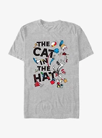 Dr. Seuss The Cat In The Hat Juggling T-Shirt