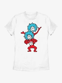 Dr. Seuss Thing 1 2 Womens T-Shirt