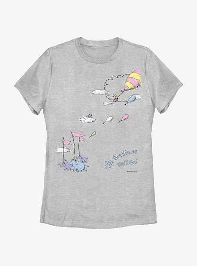 Dr. Seuss Oh The Places You'll Go Womens T-Shirt