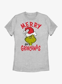Dr. Seuss Merry Grinchmas Womens T-Shirt