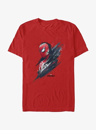 Marvel Spider-Man 2 Game Spider-Man Profile T-Shirt
