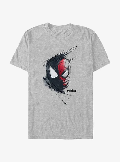 Marvel Spider-Man 2 Game Venom Spider-Man Splash T-Shirt