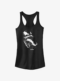 Marvel Spider-Man 2 Game Venom Sketch Portrait Girls Tank