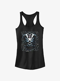 Marvel Spider-Man 2 Game Spider-Man Venom Web Girls Tank