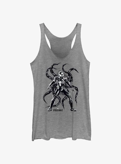 Marvel Spider-Man 2 Game Venom Tentacles Girls Tank