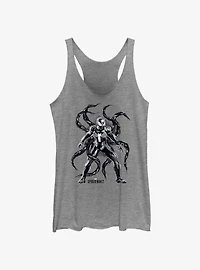 Marvel Spider-Man 2 Game Venom Tentacles Girls Tank