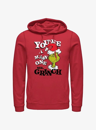 Dr. Seuss's You're A Mean One Mr. Grinch Hoodie