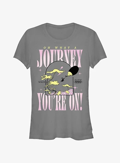 Dr. Seuss Oh What A Journey You're On Girls T-Shirt