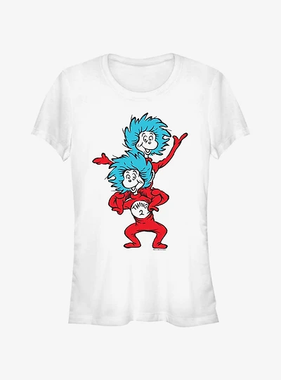 Dr. Seuss Thing 1 Thing 2 Girls T-Shirt