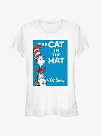 Dr. Seuss The Cat In The Hat Poster Girls T-Shirt