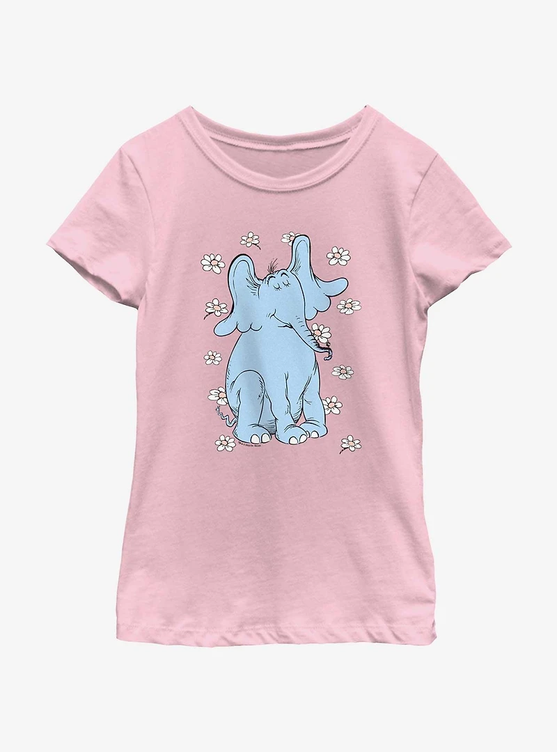 Dr. Seuss Peaceful Horton Youth Girls T-Shirt