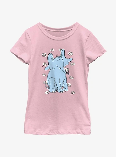 Dr. Seuss Peaceful Horton Youth Girls T-Shirt