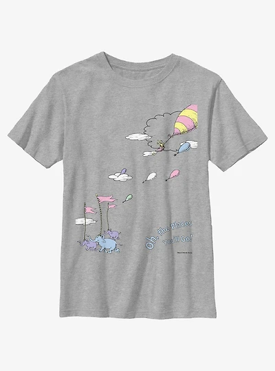 Dr. Seuss Oh The Places You'll Go Youth T-Shirt