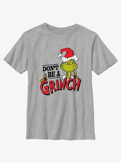 Dr. Seuss Don't Be A Grinch Youth T-Shirt