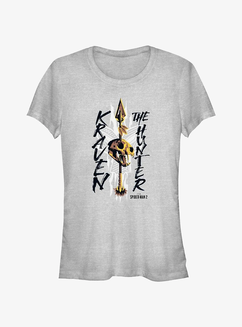 Marvel Spider-Man 2 Game Kraven The Hunter Girls T-Shirt