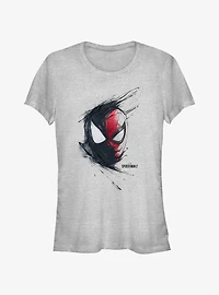 Marvel Spider-Man 2 Game Venom Spider-Man Splash Girls T-Shirt