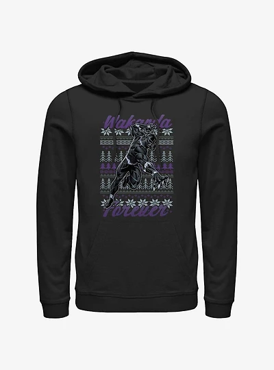 Marvel Black Panther Ugly Holiday Hoodie