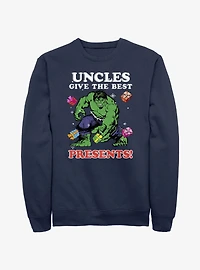 Marvel The Hulk Uncles Give The Best Presents Sweatshirt