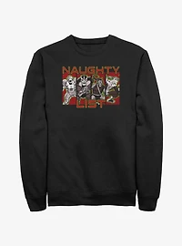 Marvel Naughty List Coal Squad Sweatshirt