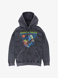 Star Wars The Mandalorian Triangle This Is The Way Mineral Wash Hoodie