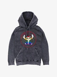 Disney Lilo & Stitch Ohana Pride Mineral Wash Hoodie