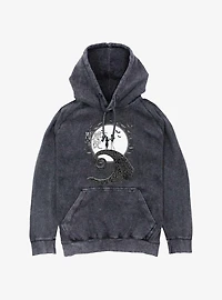 Disney Nightmare Before Christmas Meant To Be Mineral Wash Hoodie