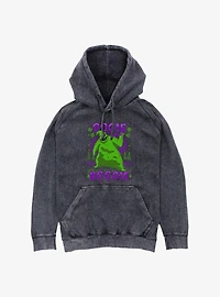 Disney Nightmare Before Christmas Oogie Boogie Ugly Holiday Mineral Wash Hoodie
