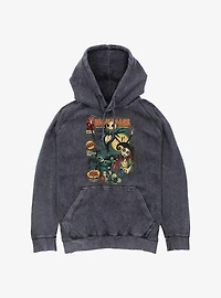 The Nightmare Before Christmas Comic Cover Mineral Wash Hoodie