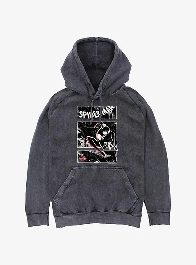 Marvel Spider-Man Street Panels Mineral Wash Hoodie