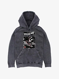 Marvel Spider-Man Street Panels Mineral Wash Hoodie